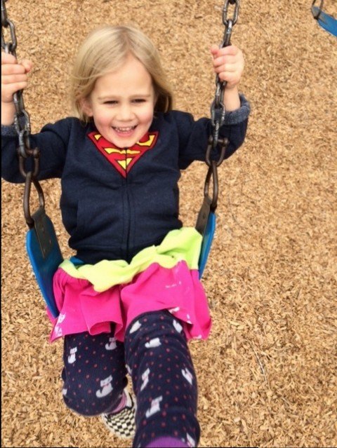I like swinging.